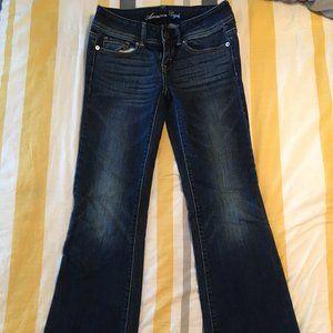 American Eagle, Women's Size 0 Bootcut/Stretch Jeans